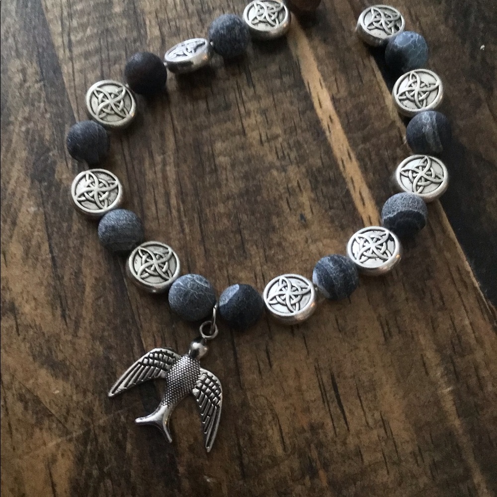 Sparrow Peace Bracelet - Handmade